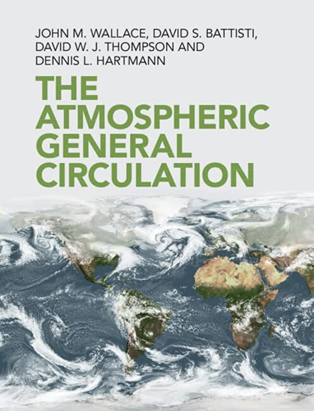 Image of the Atmospheric General Circulation Book Cover
